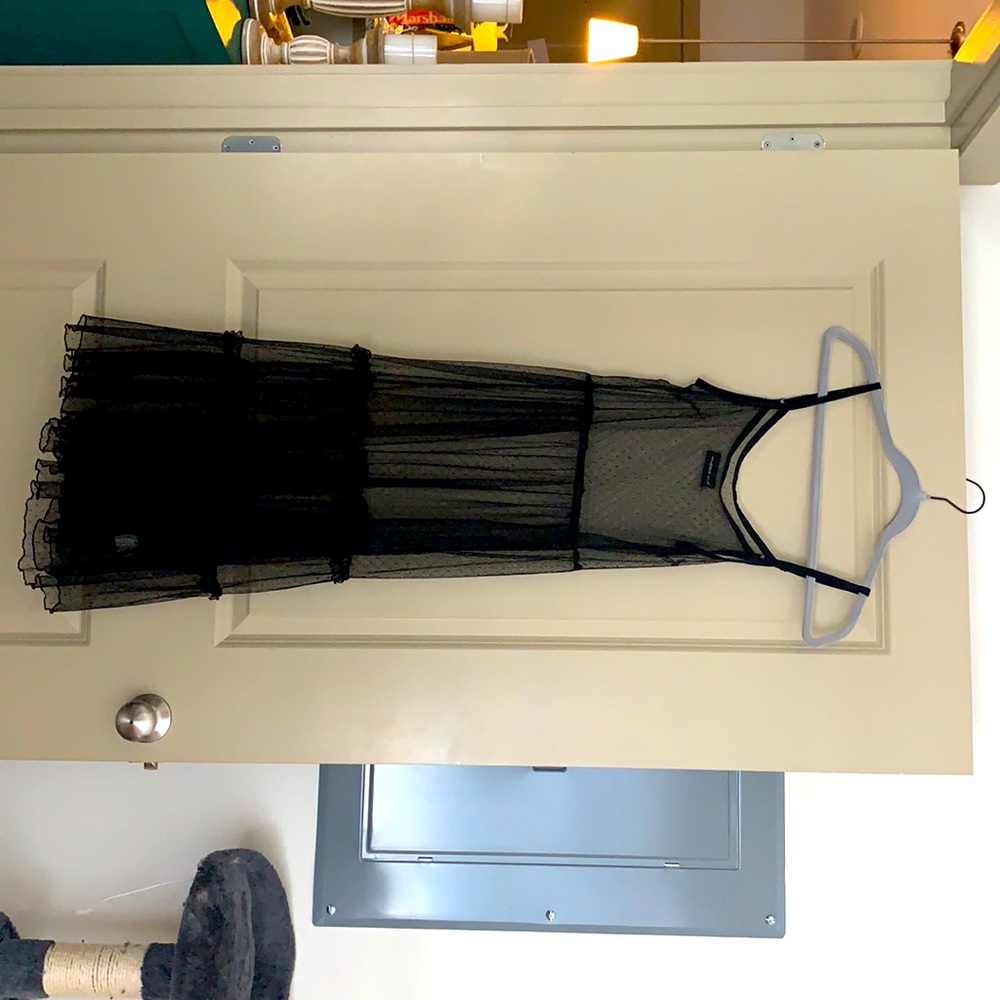 Sheer slip dress